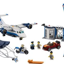 Brick Pops Inc. LEGO City 60210 Sky Police Air Base (529 Pieces) Building Kit