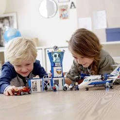 Brick Pops Inc. LEGO City 60210 Sky Police Air Base (529 Pieces) Building Kit