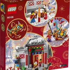 Brick Pops Inc. LEGO 80106 Story Of Nian (1067 Pieces) Collectible Building Kit New 2021