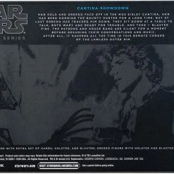 Brick Pops Inc. Collectible Toys Hasbro Star Wars Black Series Cantina Showdown Han Solo Vs. Greedo Exclusive