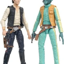 Brick Pops Inc. Collectible Toys Hasbro Star Wars Black Series Cantina Showdown Han Solo Vs. Greedo Exclusive