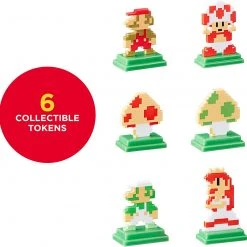 Brick Pops Inc. MONOPOLY Super Mario Bros Collectible Edition Board Game Collectible Toys