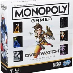 Brick Pops Inc. Monopoly Gamer Overwatch Collector's Edition Board Game Collectible Toys