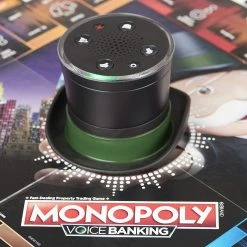 Brick Pops Inc. MONOPOLY Voice Banking Electronic Family Board Game Collectible Toys