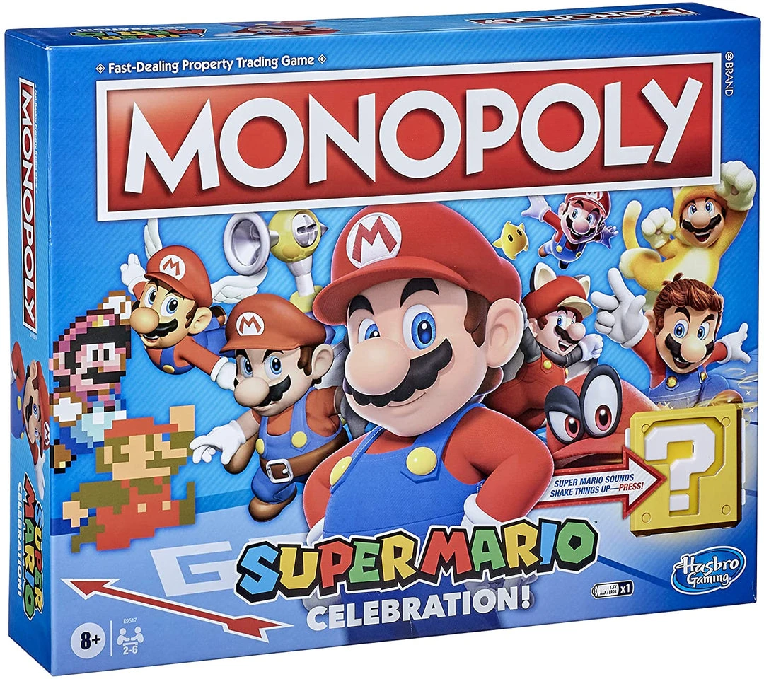 Brick Pops Inc. Collectible Toys MONOPOLY Super Mario Celebration Edition Board Game 4 Brick Pops Inc. Collectible Toys MONOPOLY Super Mario Celebration Edition Board Game