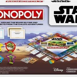 Brick Pops Inc. MONOPOLY Star Wars The Child Edition Board Game Baby Yoda Collectible Toys