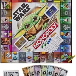 Brick Pops Inc. MONOPOLY Star Wars The Child Edition Board Game Baby Yoda Collectible Toys