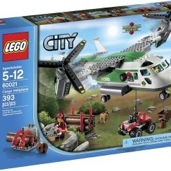 Brick Pops Inc. LEGO City 60021 Cargo Heliplane (393 Pieces) Building Kit