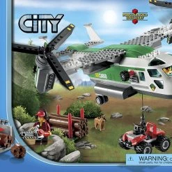 Brick Pops Inc. LEGO City 60021 Cargo Heliplane (393 Pieces) Building Kit