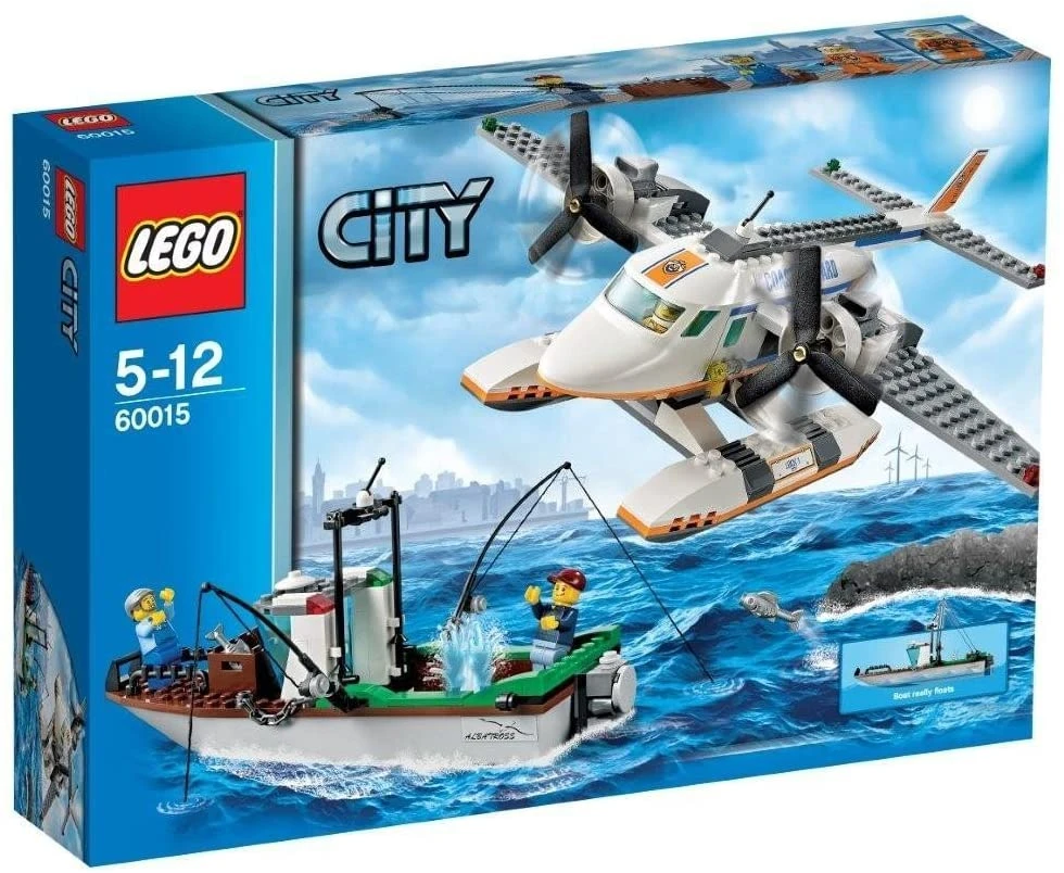 Brick Pops Inc. LEGO City 60015 Coast Guard Plane (279 Pieces) Building Kit 3 Brick Pops Inc. LEGO City 60015 Coast Guard Plane (279 Pieces) Building Kit