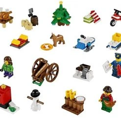 Brick Pops Inc. LEGO City 60063 Advent Calendar (218 Pieces) Building Kit
