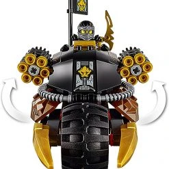 Brick Pops Inc. LEGO Ninjago 70733 Blaster Bike (212 Pieces) Building Kit