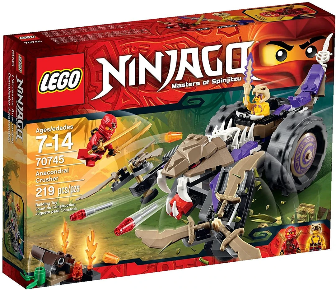 Brick Pops Inc. LEGO Ninjago 70745 Anacondrai Crusher (219 Pieces) Building Kit 3 Brick Pops Inc. LEGO Ninjago 70745 Anacondrai Crusher (219 Pieces) Building Kit