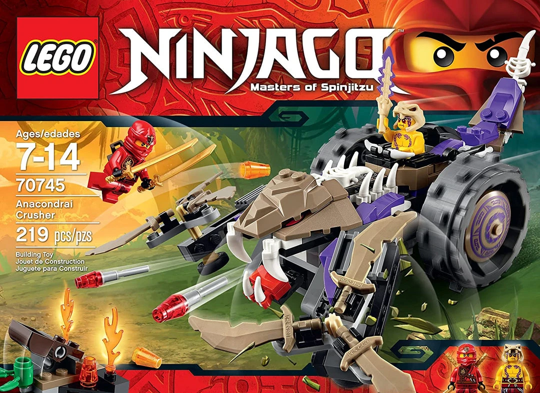 Brick Pops Inc. LEGO Ninjago 70745 Anacondrai Crusher (219 Pieces) Building Kit 4 Brick Pops Inc. LEGO Ninjago 70745 Anacondrai Crusher (219 Pieces) Building Kit