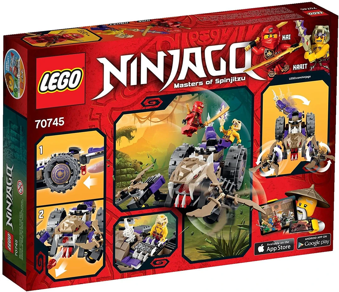 Brick Pops Inc. LEGO Ninjago 70745 Anacondrai Crusher (219 Pieces) Building Kit 5 Brick Pops Inc. LEGO Ninjago 70745 Anacondrai Crusher (219 Pieces) Building Kit
