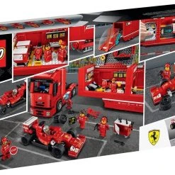 Brick Pops Inc. LEGO Speed Champions 75913 F14 T & Scuderia Ferrari Truck (884 Pieces) Building Kit 10 Brick Pops Inc. LEGO Speed Champions 75913 F14 T & Scuderia Ferrari Truck (884 Pieces) Building Kit