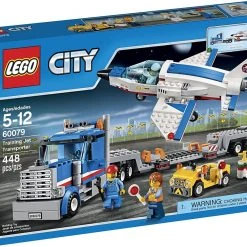 Brick Pops Inc. LEGO City 60079 Training Jet Transporter (448 Pieces) Building Kit