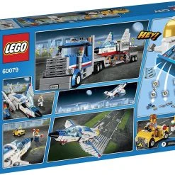 Brick Pops Inc. LEGO City 60079 Training Jet Transporter (448 Pieces) Building Kit