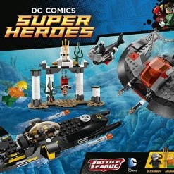 Brick Pops Inc. LEGO Superheroes 76027 Black Manta Deep Sea Strike (387 Pieces) Building Kit