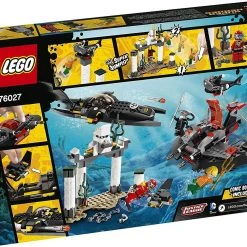 Brick Pops Inc. LEGO Superheroes 76027 Black Manta Deep Sea Strike (387 Pieces) Building Kit