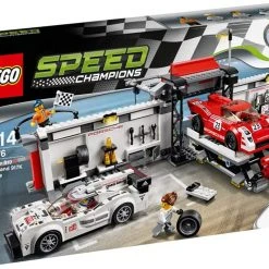 Brick Pops Inc. Lego Speed Champions 75876 Porsche 919 Hybrid And 917K Pit Lane (732 Pieces) Building Kit