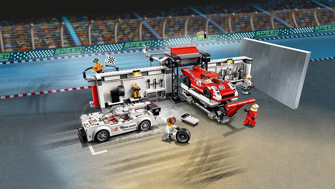 Brick Pops Inc. Lego Speed Champions 75876 Porsche 919 Hybrid And 917K Pit Lane (732 Pieces) Building Kit 4 Brick Pops Inc. Lego Speed Champions 75876 Porsche 919 Hybrid And 917K Pit Lane (732 Pieces) Building Kit