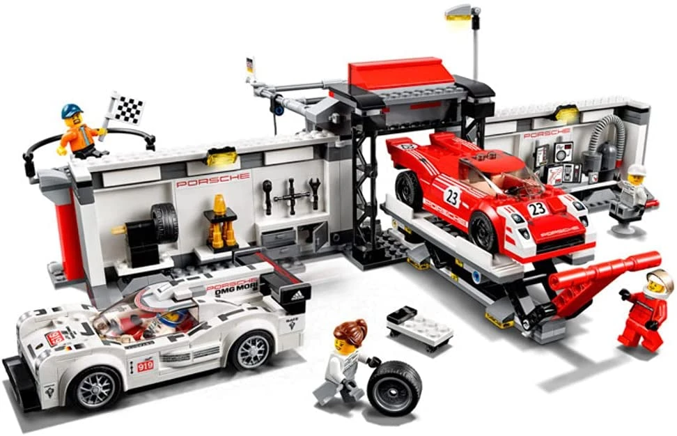 Brick Pops Inc. Lego Speed Champions 75876 Porsche 919 Hybrid And 917K Pit Lane (732 Pieces) Building Kit 10 Brick Pops Inc. Lego Speed Champions 75876 Porsche 919 Hybrid And 917K Pit Lane (732 Pieces) Building Kit