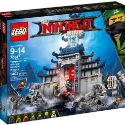 Brick Pops Inc. LEGO Ninjago Movie 70617 Temple Of The Ultimate Ultimate Weapon (1403 Piece) Building Kit