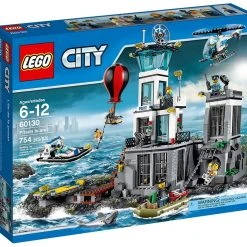 Brick Pops Inc. LEGO City 60130 Prison Island (754 Pieces) Building Kit