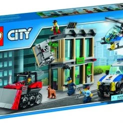 Brick Pops Inc. LEGO City 60140 Police Bulldozer Break-in (567 Pieces)Building Kit