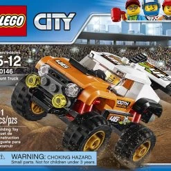 Brick Pops Inc. LEGO City 60146 Stunt Truck (91 Pieces) Building Kit