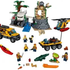 Brick Pops Inc. LEGO City 60161 Jungle Exploration Site (813 Pieces) Building Kit