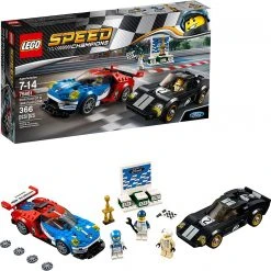 Brick Pops Inc. LEGO Speed Champions 75881 2016 GT And 1966 Ford Gt40 (366 Piece) Building Kit