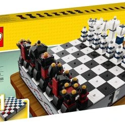 Brick Pops Inc. LEGO 40174 Iconic Chess (1450 Pieces) Building Kit
