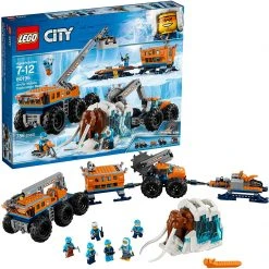 Brick Pops Inc. LEGO City 60195 Arctic Mobile Exploration Base (786 Pieces) Building Kit