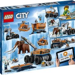 Brick Pops Inc. LEGO City 60195 Arctic Mobile Exploration Base (786 Pieces) Building Kit