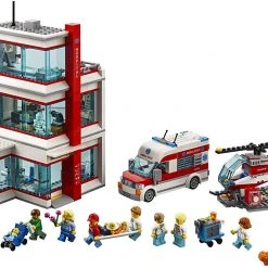 Brick Pops Inc. LEGO City 60204 Hospital Building Kit (861 Pieces)