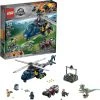 Brick Pops Inc. LEGO Jurassic World 75928 Blue's Helicopter Pursuit (397 Pieces) Building Kit
