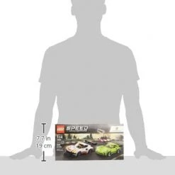 Brick Pops Inc. LEGO Speed Champions 75888 Porsche 911 RSR And 911 Turbo 3.0 (391 Pieces) Building Kit