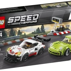 Brick Pops Inc. LEGO Speed Champions 75888 Porsche 911 RSR And 911 Turbo 3.0 (391 Pieces) Building Kit