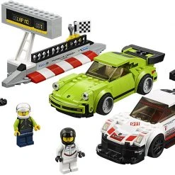 Brick Pops Inc. LEGO Speed Champions 75888 Porsche 911 RSR And 911 Turbo 3.0 (391 Pieces) Building Kit