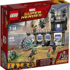 Brick Pops Inc. LEGO Marvel Super Heroes 76103 Corvus Glaive Thresher Attack (416 Piece) Building Kit