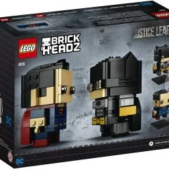 Brick Pops Inc. LEGO BrickHeadz 41610 Tactical Batman And Superman (209 Piece) Building Kit