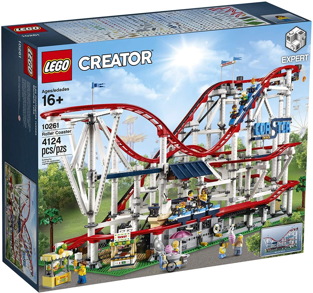 Brick Pops Inc. LEGO Creator Expert 10261 Roller Coaster (4124 Pieces) Building Kit 4 Brick Pops Inc. LEGO Creator Expert 10261 Roller Coaster (4124 Pieces) Building Kit