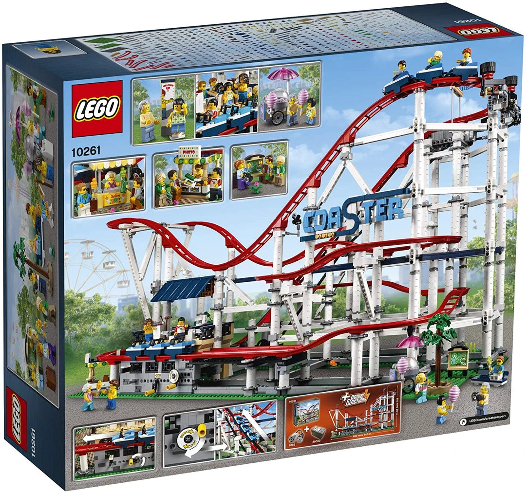Brick Pops Inc. LEGO Creator Expert 10261 Roller Coaster (4124 Pieces) Building Kit 5 Brick Pops Inc. LEGO Creator Expert 10261 Roller Coaster (4124 Pieces) Building Kit