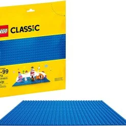 Brick Pops Inc. LEGO Classic Blue Baseplate 10714 (1 Piece) Building Kit