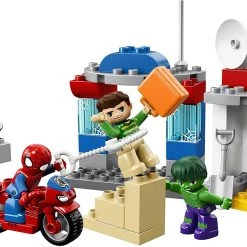 Brick Pops Inc. LEGO DUPLO Marvel 10876 Spider-Man And Hulk (38 Pieces) Building Kit