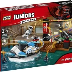 Brick Pops Inc. LEGO Juniors 10755 Zane's Ninja Boat Pursuit (131 Pieces) Building Kit 8 Brick Pops Inc. LEGO Juniors 10755 Zane's Ninja Boat Pursuit (131 Pieces) Building Kit