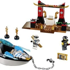 Brick Pops Inc. LEGO Juniors 10755 Zane's Ninja Boat Pursuit (131 Pieces) Building Kit 10 Brick Pops Inc. LEGO Juniors 10755 Zane's Ninja Boat Pursuit (131 Pieces) Building Kit