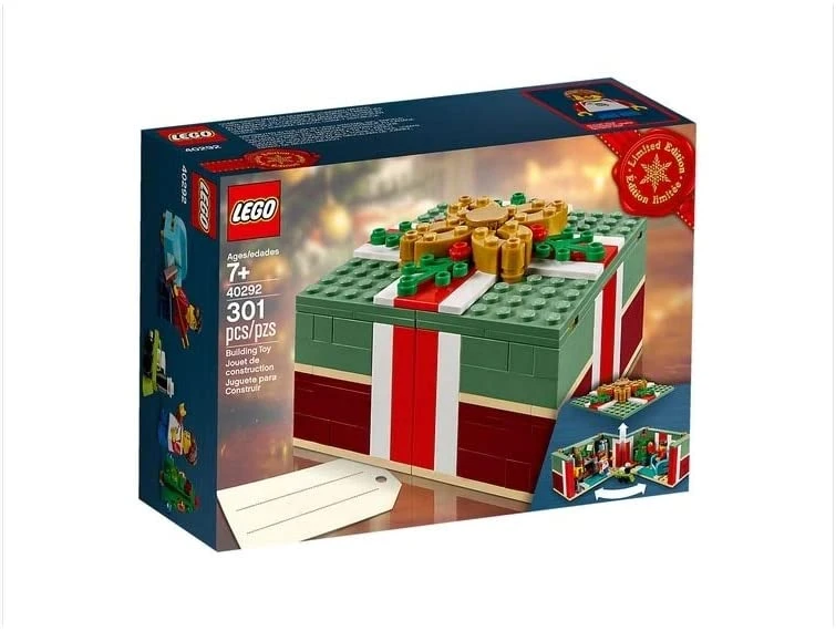 Brick Pops Inc. LEGO 40292 Present 2018 Store Limited Edition (301 Pieces) Building Kit 3 Brick Pops Inc. LEGO 40292 Present 2018 Store Limited Edition (301 Pieces) Building Kit